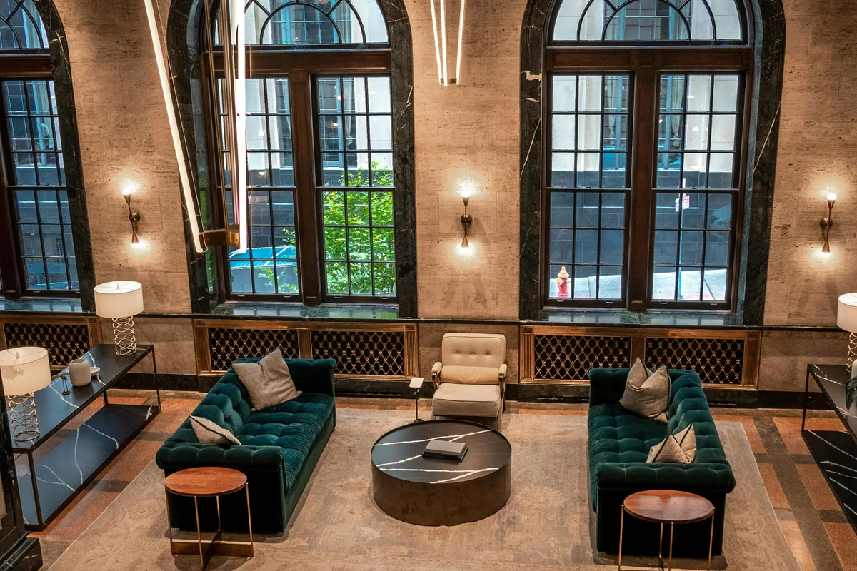 Hotel lobby contract sofa project seating