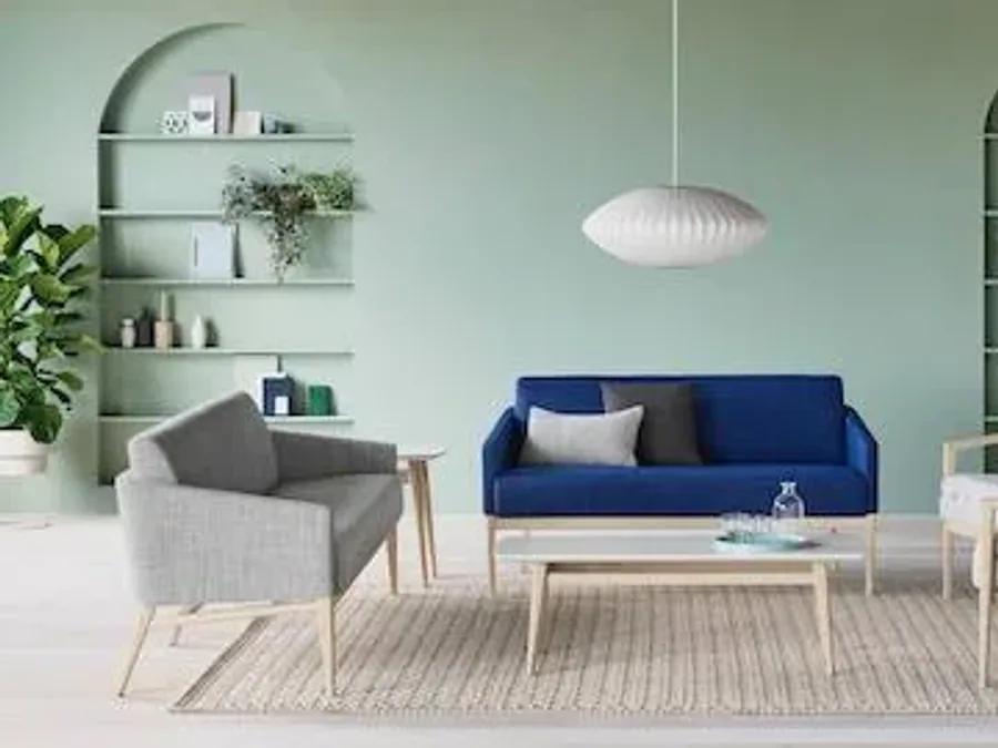 Glossy furniture tabletop finish