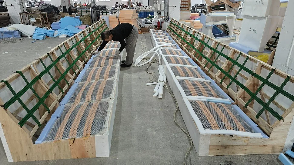 Furniture wood frame workshop for structure review