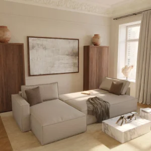 Sofa bed designs for serviced apartments in a room scene