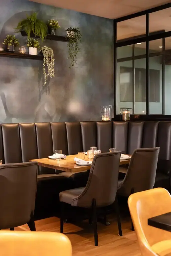 Commercial upholstery options for restaurant booth seating Commercial upholstery options for restaurant booth seating