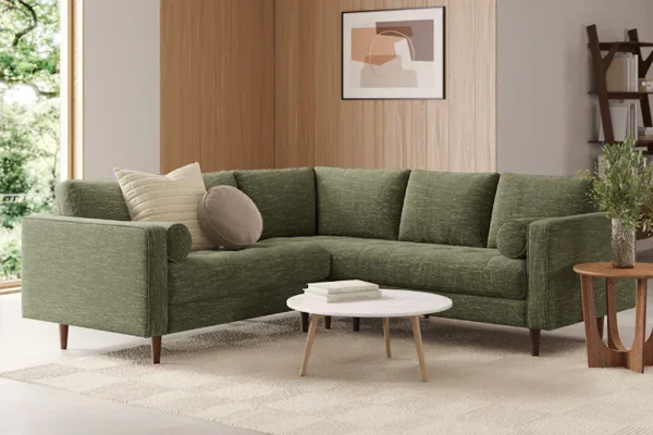 Compact corner sectional sofa for small project furniture spaces Compact corner sectional sofa for small project furniture spaces