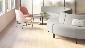 Custom sectional sofa for projects in a commercial lounge layout