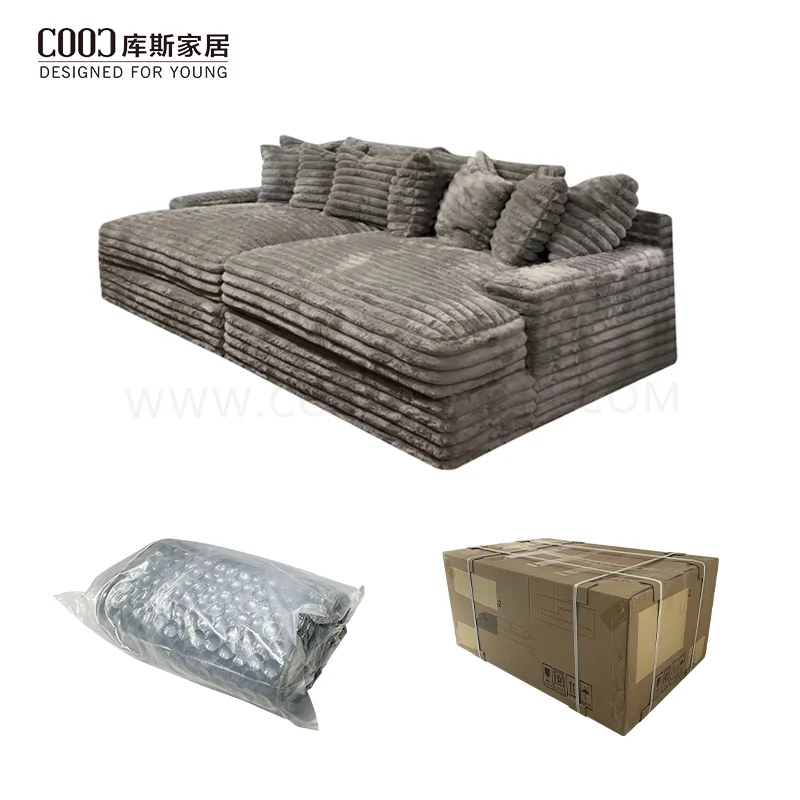 Sofa product detail from a Foshan sofa manufacturer website