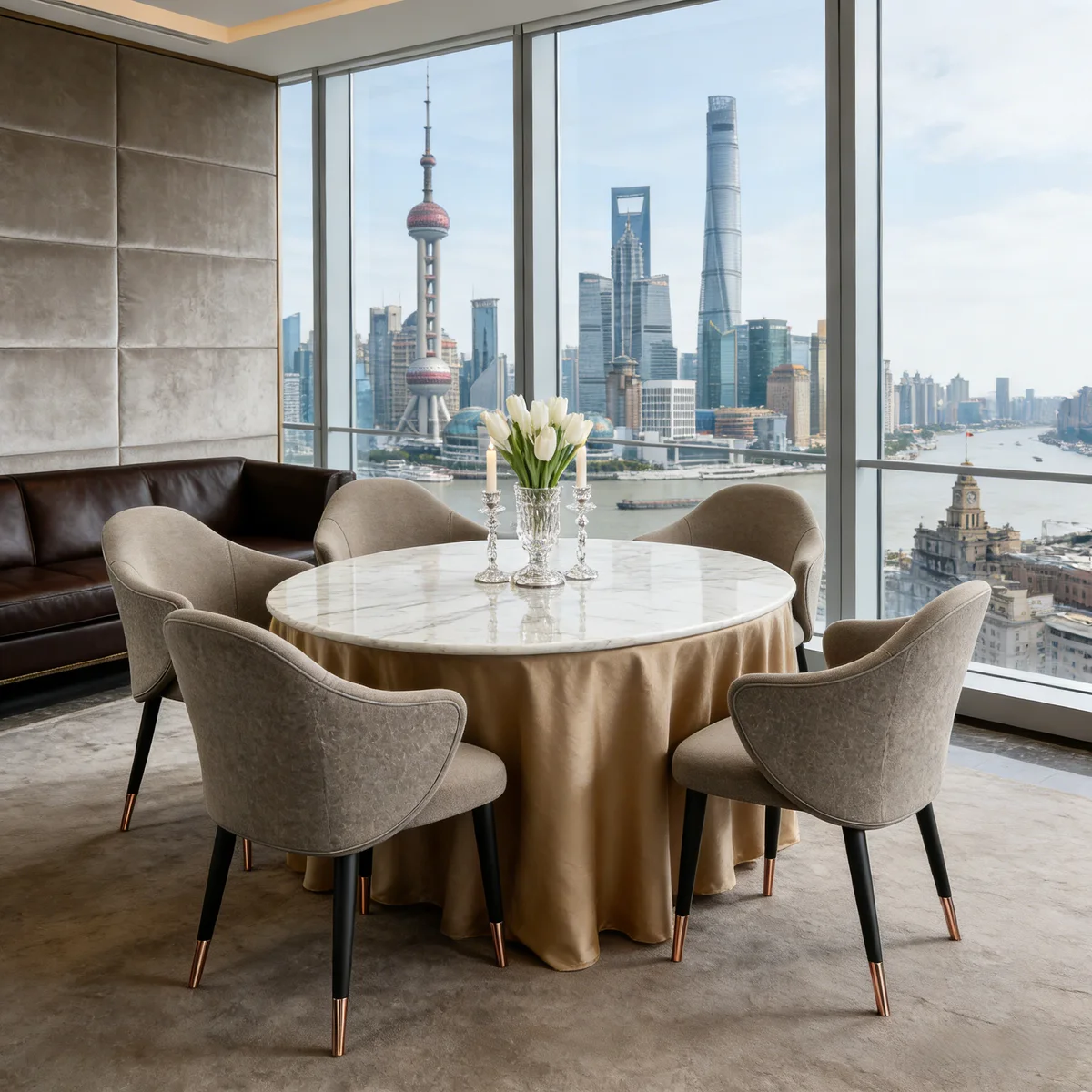 Restaurant contract furniture project scene from Guangdong hotel furniture website