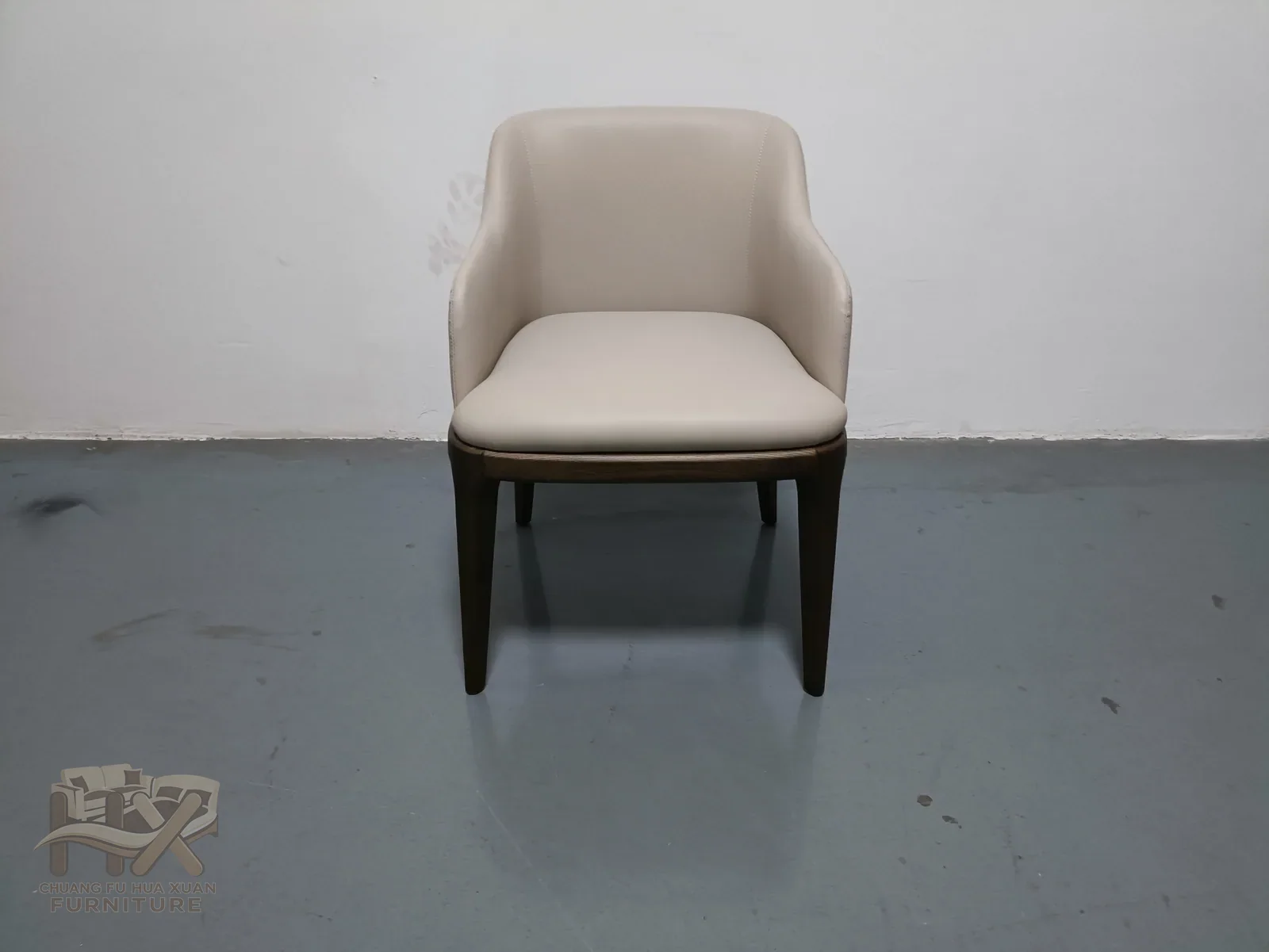 Cream Upholstered Dining Chair for Restaurant and Hotel Projects for restaurant, hotel guestroom, commercial space furniture projects