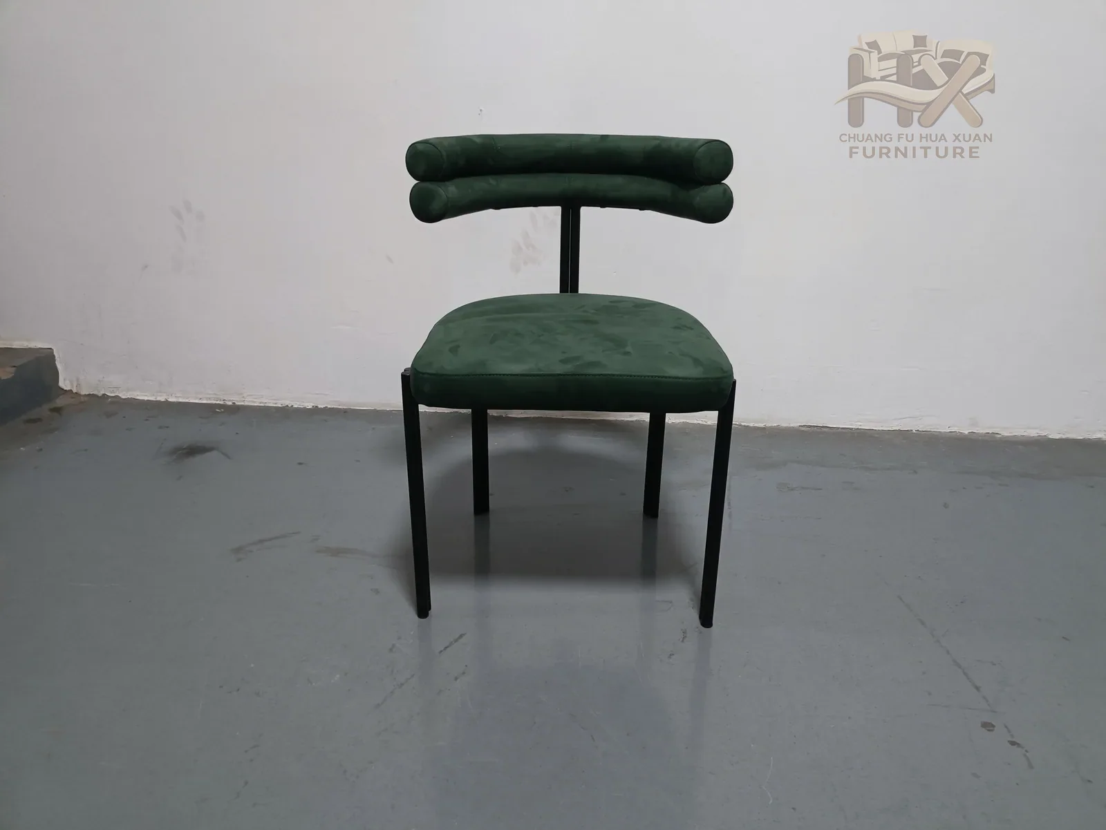 Green Upholstered Dining Chair for Restaurant Projects for restaurant, hotel restaurant, commercial space furniture projects