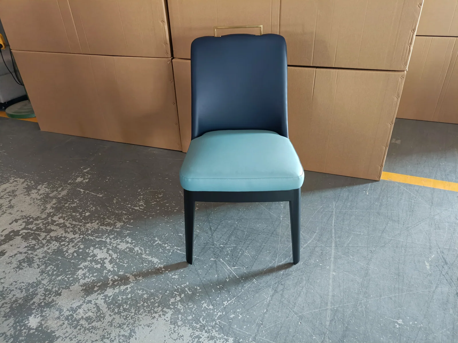 Blue Upholstered Dining Chair for Hotel Dining Areas for hotel dining area, restaurant, commercial space furniture projects