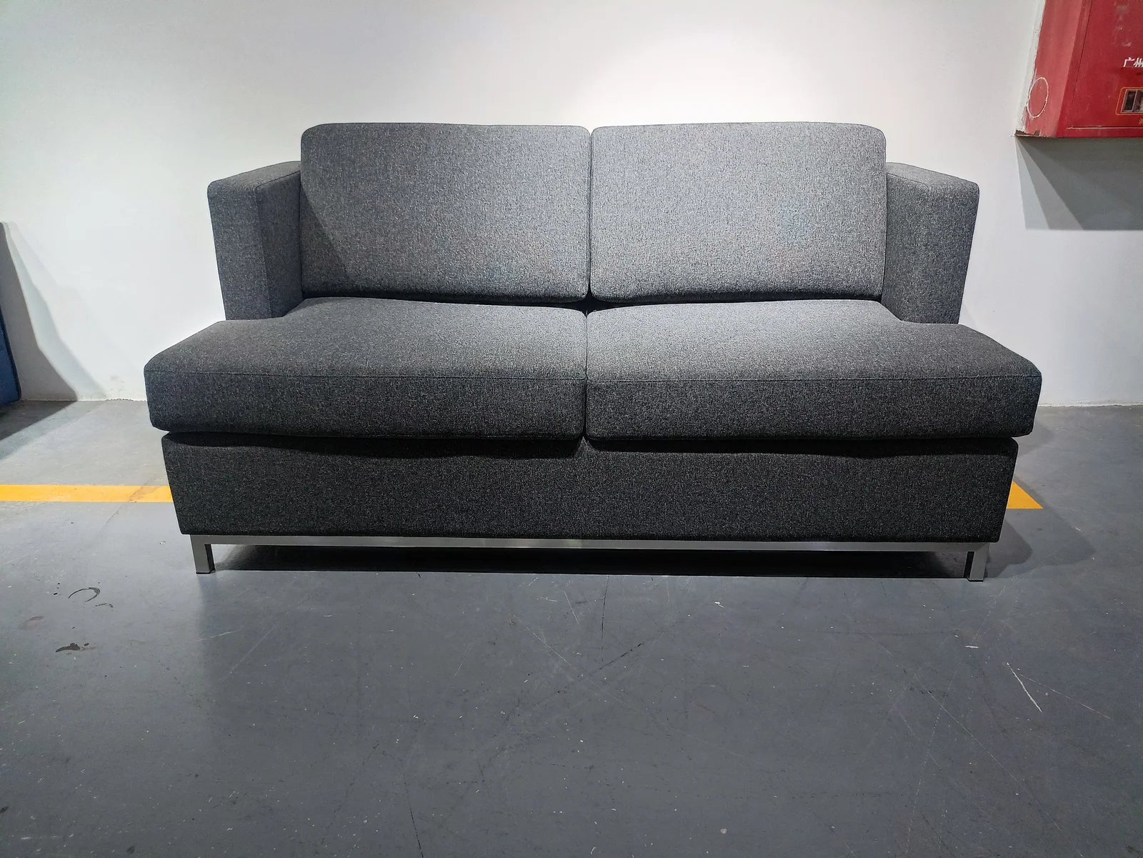 Grey Convertible Sofa Bed for Furniture Brand OEM Programs for furniture brand oem, apartment project, wholesale program furniture projects