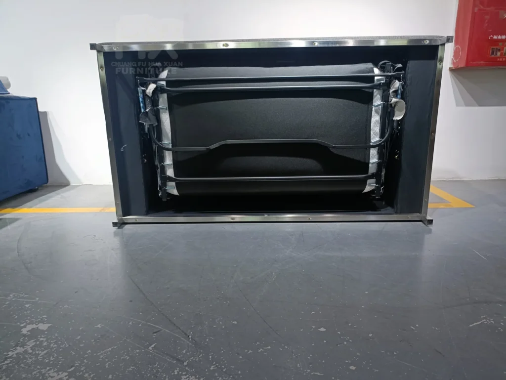 Exposed convertible sofa bed mechanism for wholesale specification review