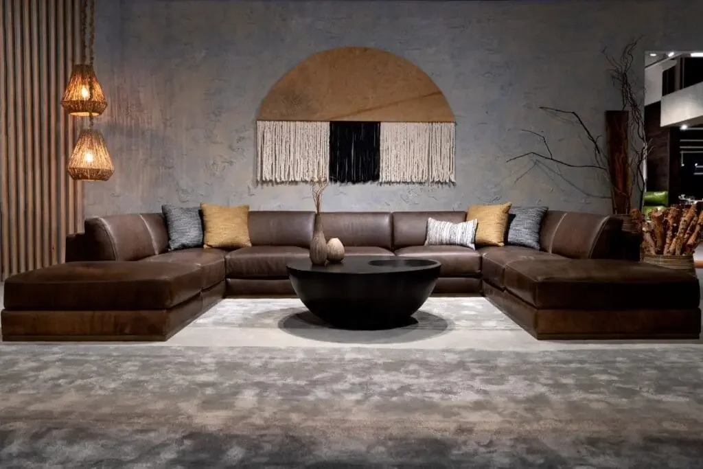Low profile modern sectional sofa for living room projects Low profile modern sectional sofa for living room projects