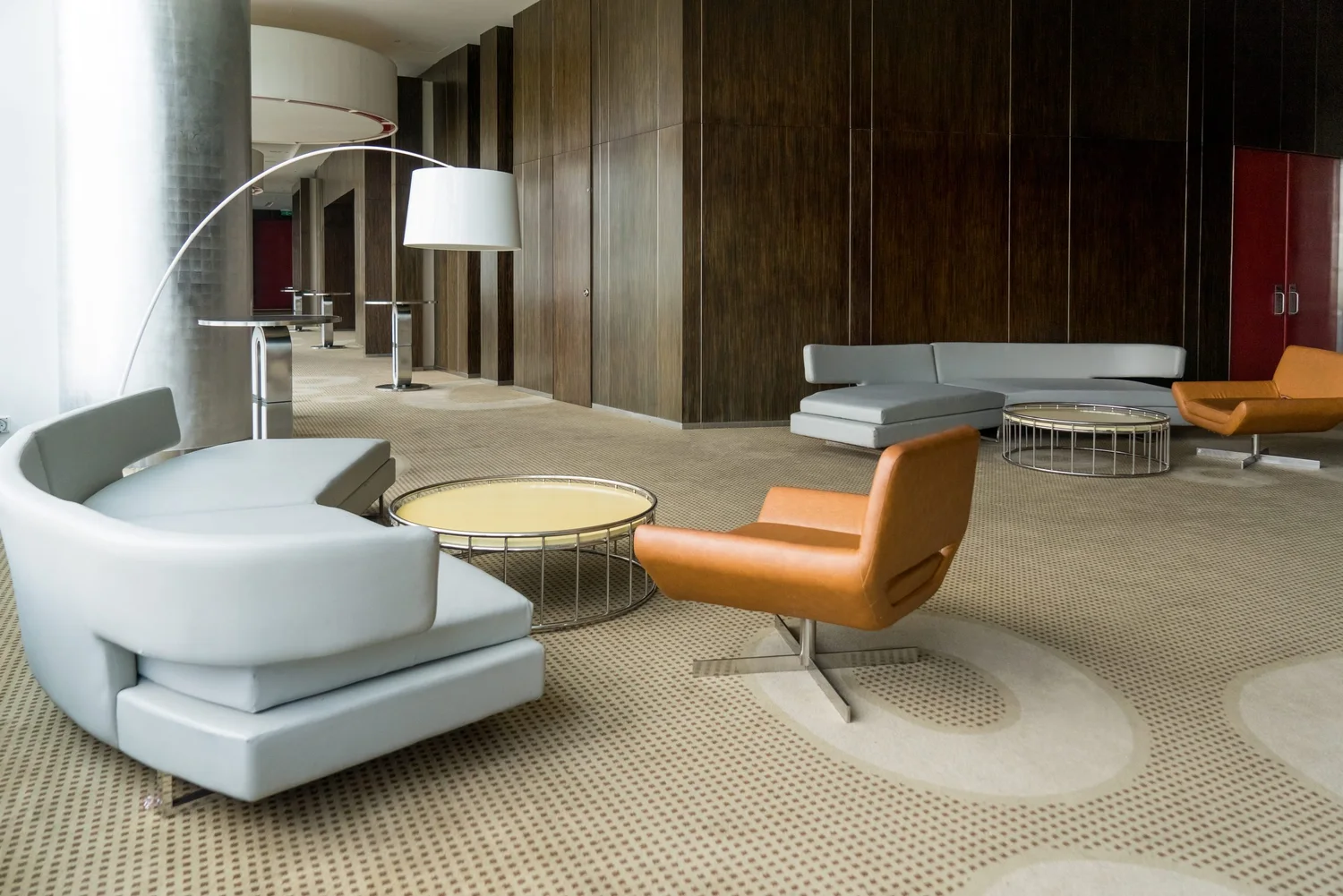 Office lounge furniture with reception sofa and coffee table Office lounge furniture with reception sofa and coffee table