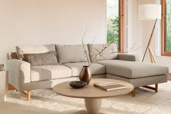 Small living room sectional sofa with reversible chaise Small living room sectional sofa with reversible chaise