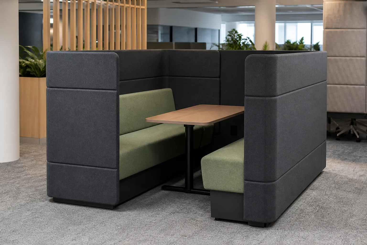 High-back collaboration seating High back modular office sofa