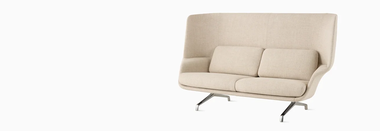High-Back Sofa in Commercial Lounge High back sofa for commercial lounge
