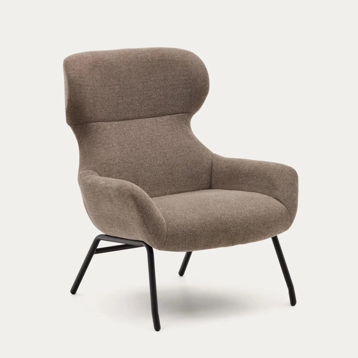 Hotel high-back upholstered lounge chair product image