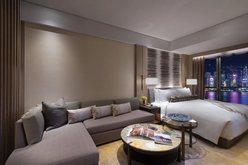 Hotel Room Lounge Sofa Layout Hotel room lounge sofa layout with bed and coffee table