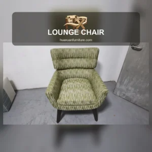 Square cover image for green lounge chair display for project seating video.