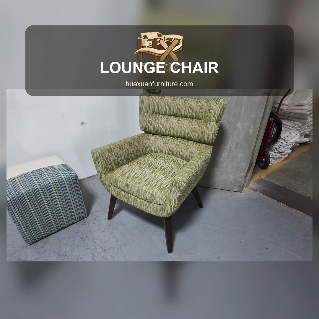 Green Lounge Chair Sample for Commercial Interiors poster