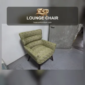 Square cover image for green lounge chair sample display video.