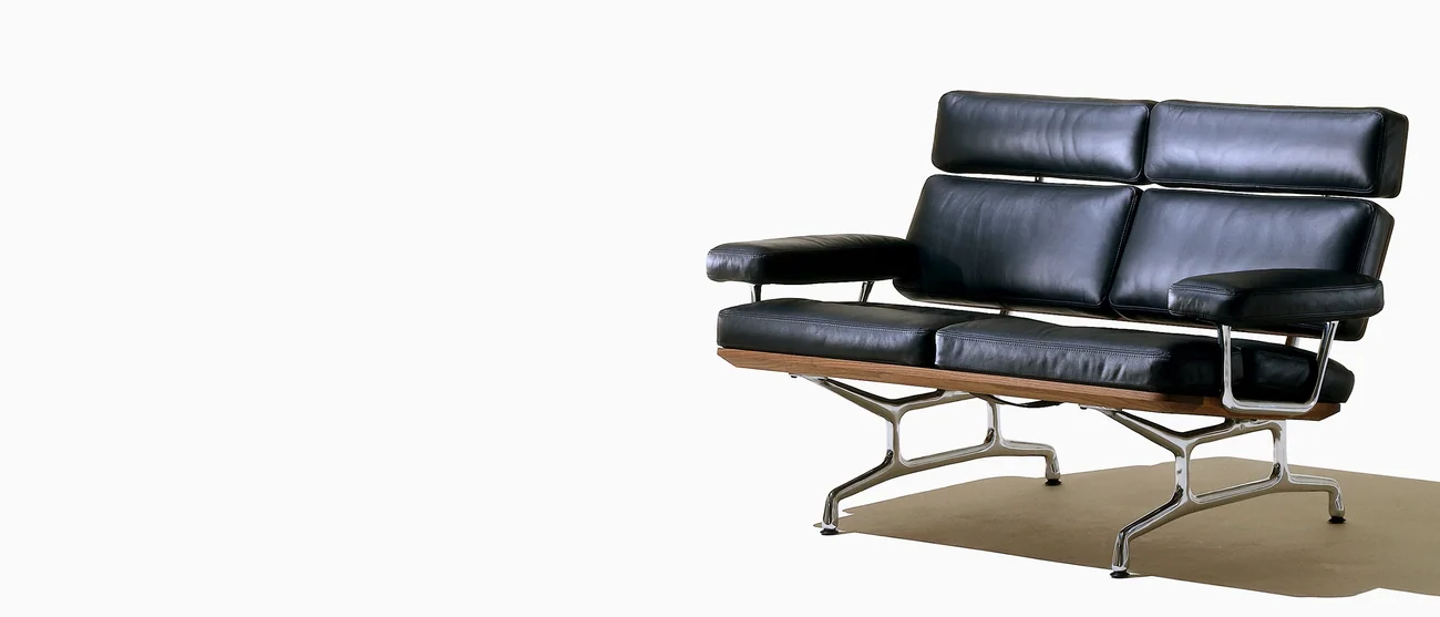 Loose-Back Cushion Sofa Loose back cushion sofa in apartment and office lounge