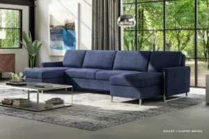 Pull-out sleeper sofa product scene for B2B sourcing guide