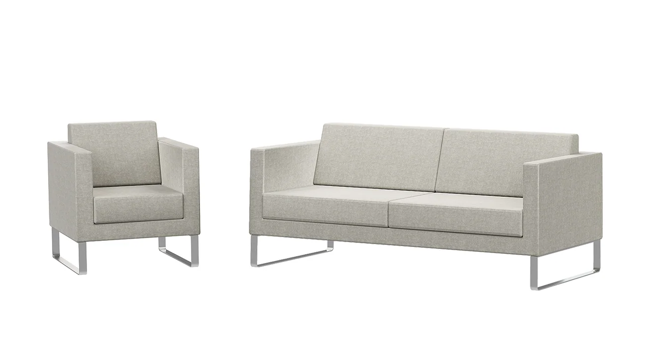 Sofa leg and base detail for doorway clearance review