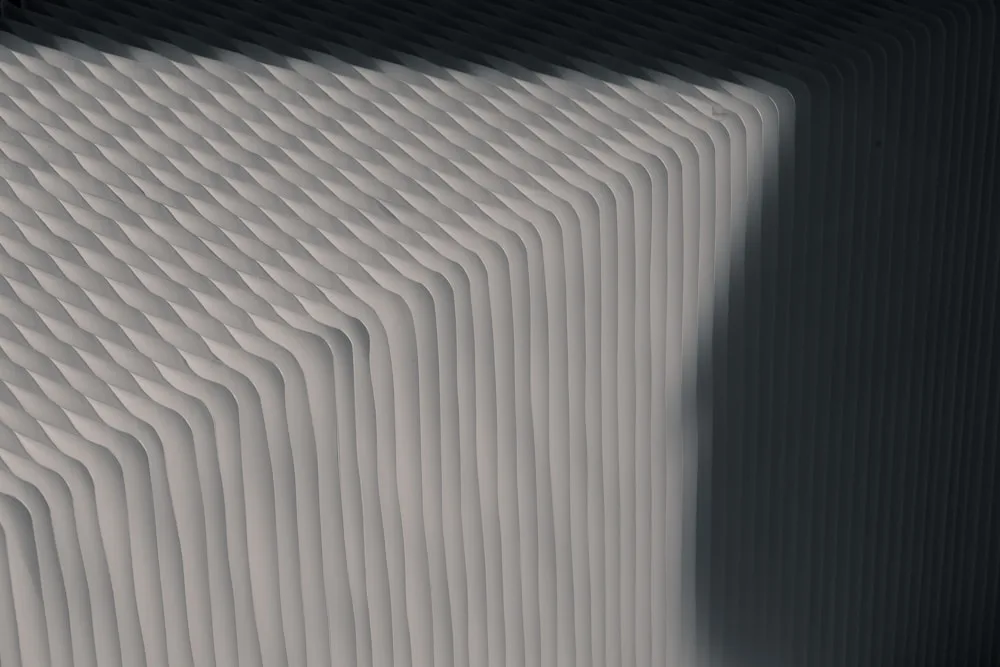 Pocket spring sofa bed mattress core Pocket spring core detail for a custom sofa bed mattress