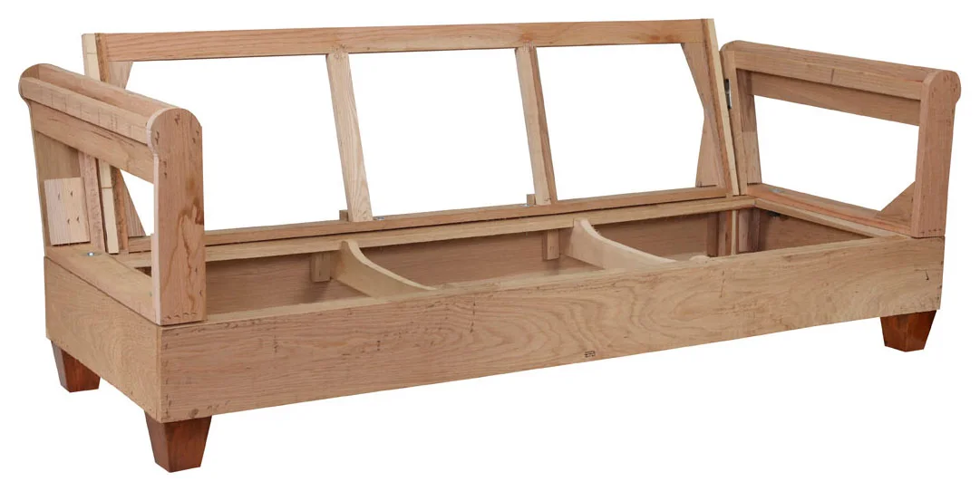 Sofa frame structure detail for B2B buyers