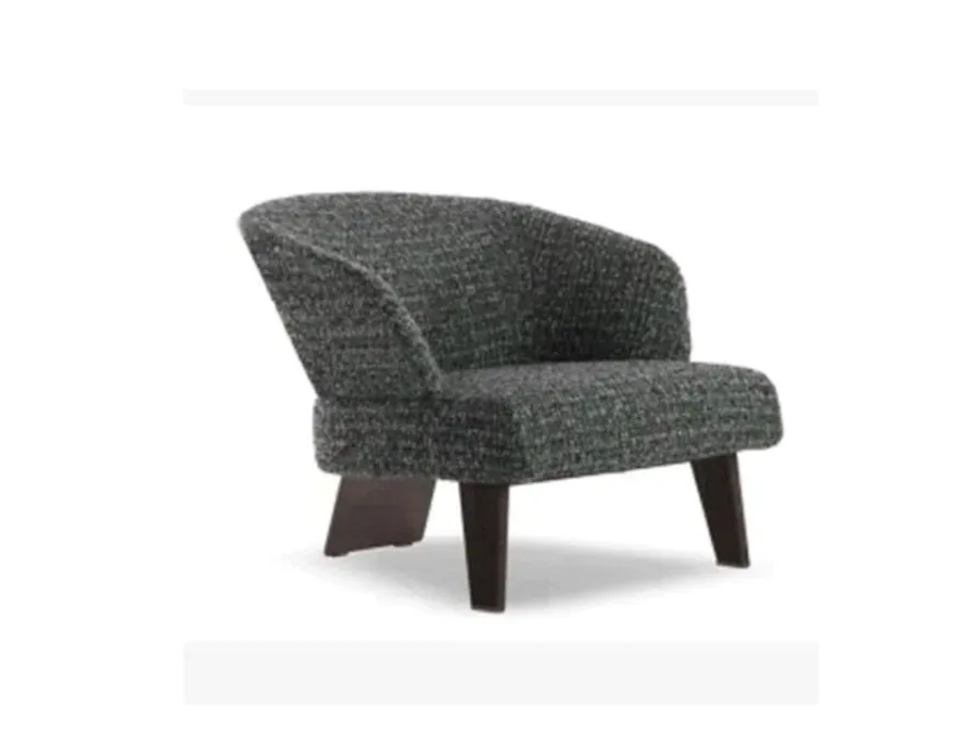Fabric club chair Fabric upholstered club chair for a commercial interior