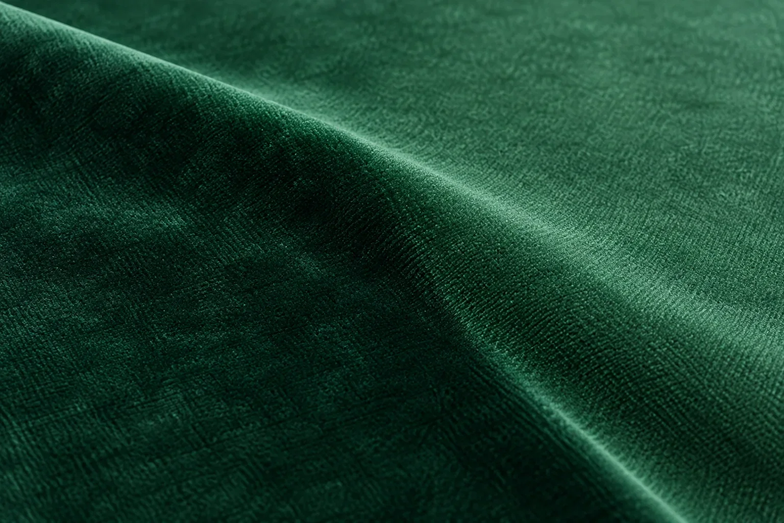 Velvet sofa bed upholstery concept showing brushed short pile shading
